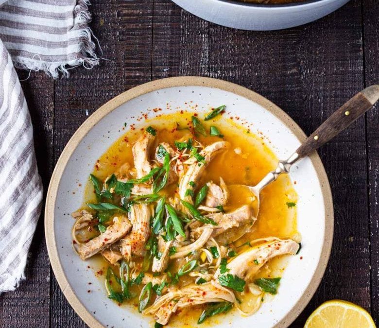 Recept Oktober: Luie kippensoep met citroen