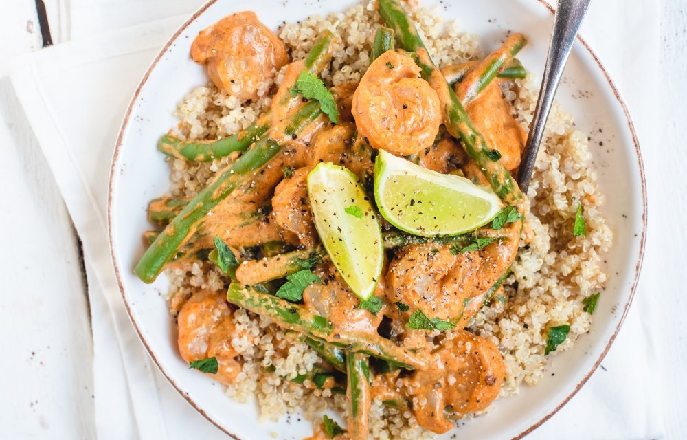 Recept van de maand: Pittige garnalencurry