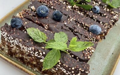Healthy Choco Quinoa Bars